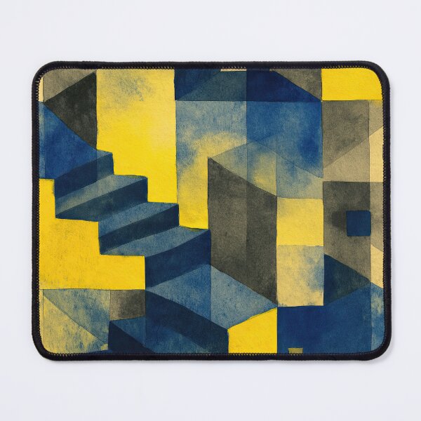 Item preview, Surreal dreamlike maze painted in delicate watercolor tones designed and sold by Piotrek0001.