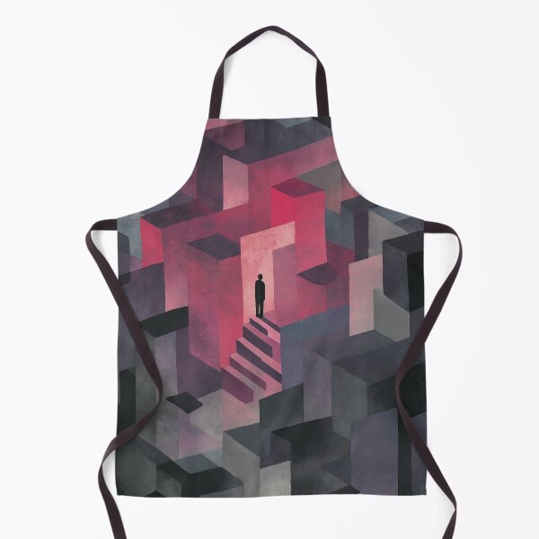 Item preview, Watercolor architecture forming impossible stairways of endless labyrinths designed and sold by Piotrek0001.