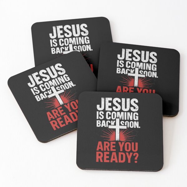 Item preview, Jesus Is Coming Back Soon – Christian Faith Bible Verse Inspirational Design designed and sold by WordOfLamb.