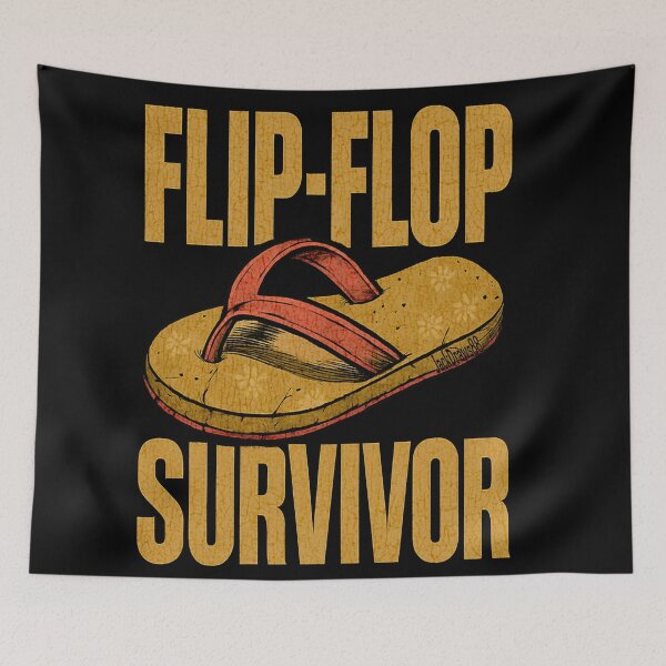 Item preview, Flip-Flop Survivor designed and sold by JackDraws88.