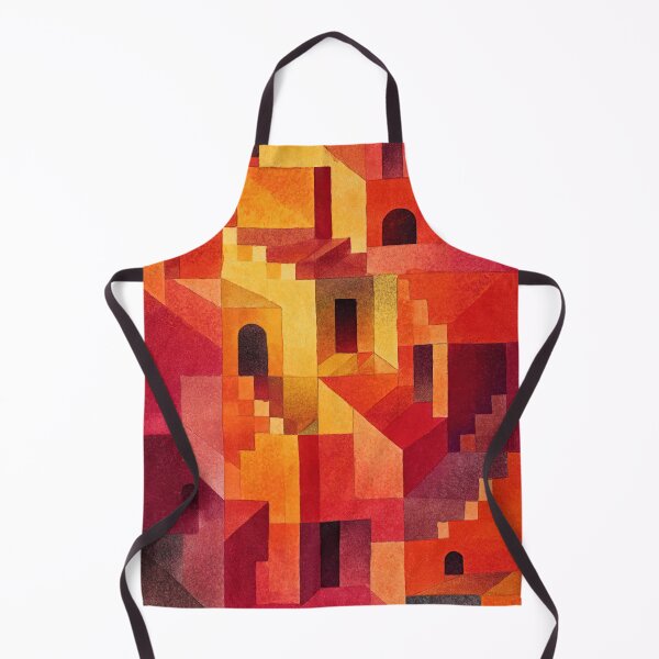 Item preview, Watercolor surreal labyrinth merging geometry, illusions and dream spaces designed and sold by Piotrek0001.