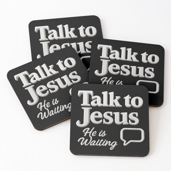 Item preview, ✨ „Talk to God He Is Waiting – Christian Prayer Faith Bible Verse Inspirational Design designed and sold by WordOfLamb.