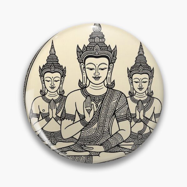 Item preview, Three Buddhas designed and sold by TantricBuddha.
