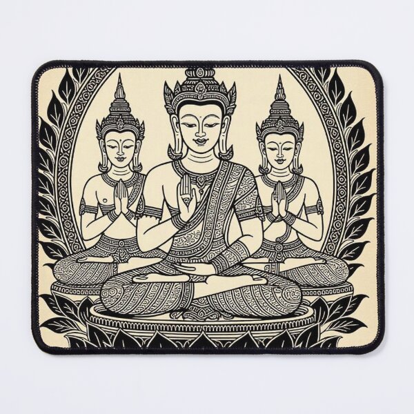 Item preview, Three Buddhas designed and sold by TantricBuddha.
