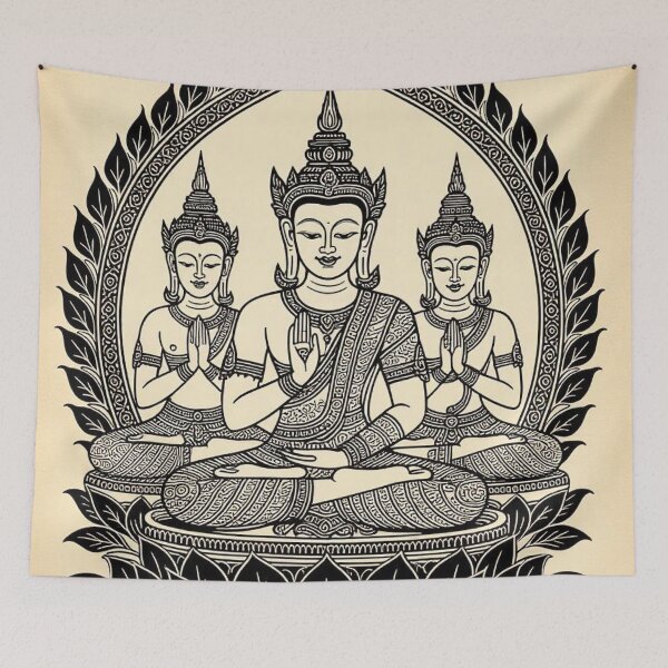 Item preview, Three Buddhas designed and sold by TantricBuddha.
