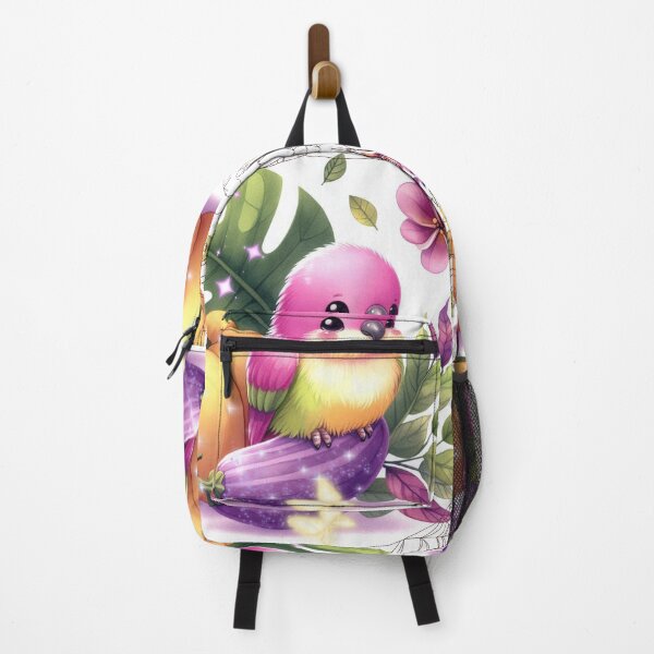 Item preview, Autumn Pumpkin Parrot – Cute Tropical Fall Bird Illustration designed and sold by Sugar Wisdom .