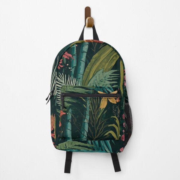 Item preview, Tropical Jungle Botanical Pattern – Exotic Floral Rainforest Design designed and sold by mcuj-art.