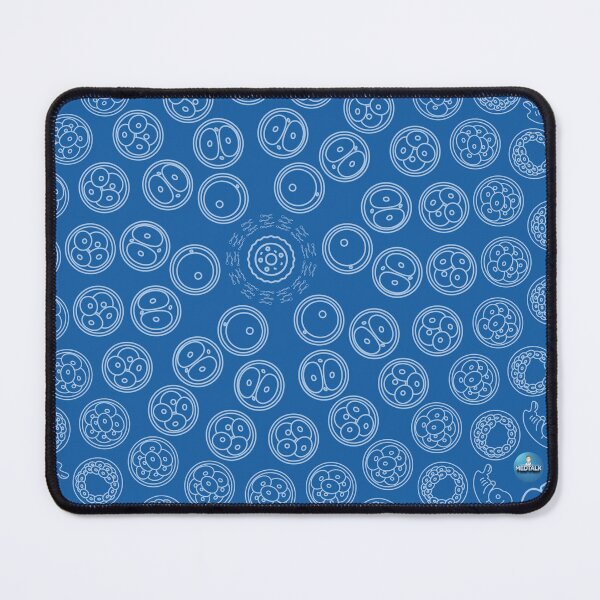 Item preview, Fertility Mandala Blue designed and sold by Medtalkpodcast.