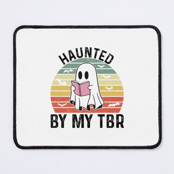 Item preview, Haunted by my TBR retro design designed and sold by thewalledgarden.