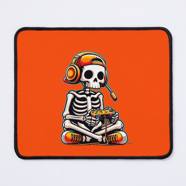 Item preview, Halloween Skeleton Gamer Gaming Boys Spooky Outfit designed and sold by PopArtDesigns.