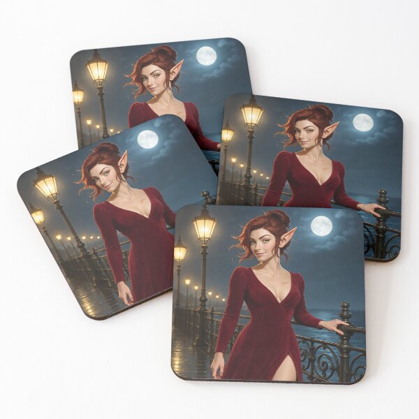 Item preview, Fortana Valentina Red dress night time promenade designed and sold by CathryneDelamort.