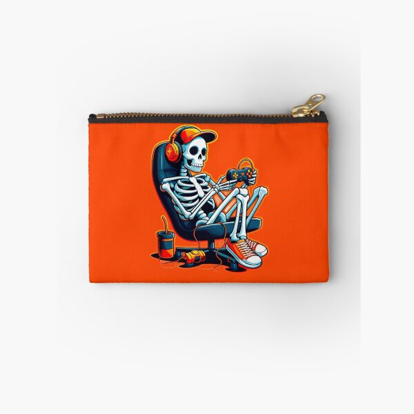 Item preview, Halloween Skeleton Gamer Gaming Boys Spooky Outfit designed and sold by PopArtDesigns.