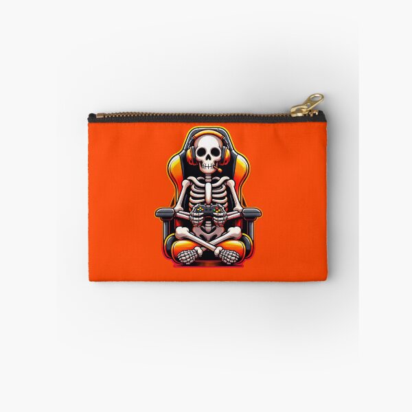 Item preview, Halloween Skeleton Gamer Gaming Boys Spooky Outfit designed and sold by PopArtDesigns.