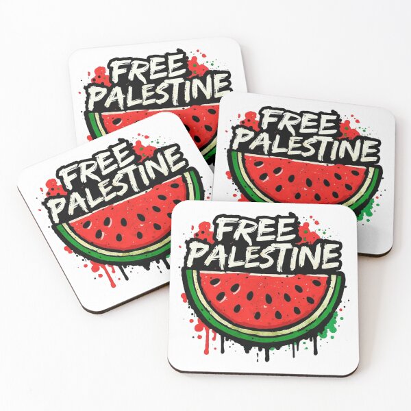Item preview, Free Palestine Watermelon Graffiti Street Art Free Gaza Stop The Genocide designed and sold by Annika Shurafa.