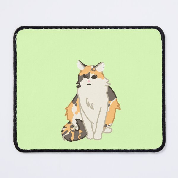 Item preview, Fluffy diluted calico cat designed and sold by LoliteDesigns.