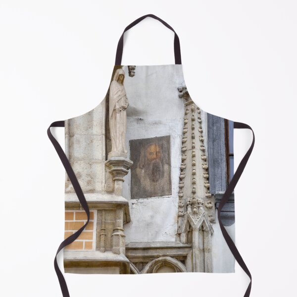 Item preview, Mysterious Portrait on Old Town Hall, Bratislava, Slovakia designed and sold by Catherine Sherman.