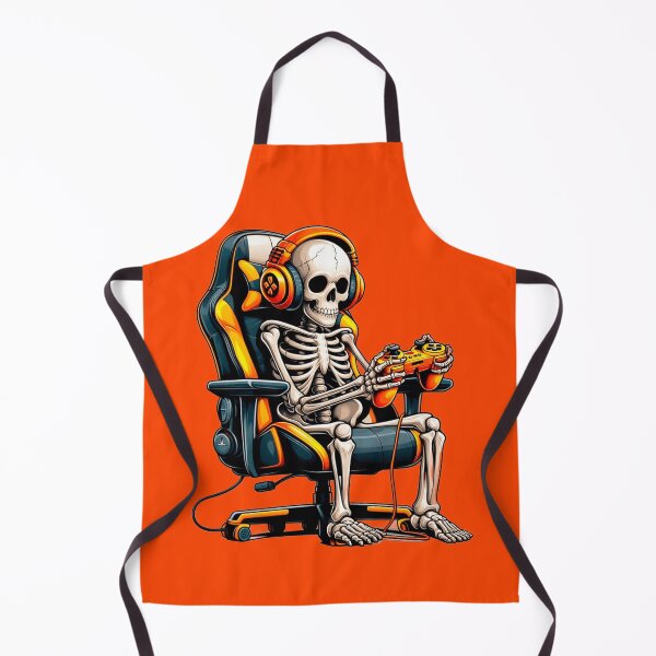 Item preview, Halloween Skeleton Gamer Gaming Boys Spooky Outfit designed and sold by PopArtDesigns.