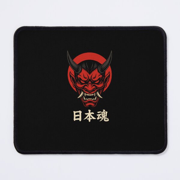 Item preview, Oni Mask Japan Style – Aggressive Samurai Design designed and sold by IronLotusDesigns.