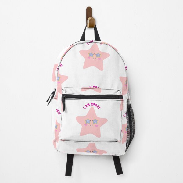 Item preview, Cute Star Cartoon with Sunglasses – Kawaii Pink Star Character Illustration designed and sold by MiraDesignCo.