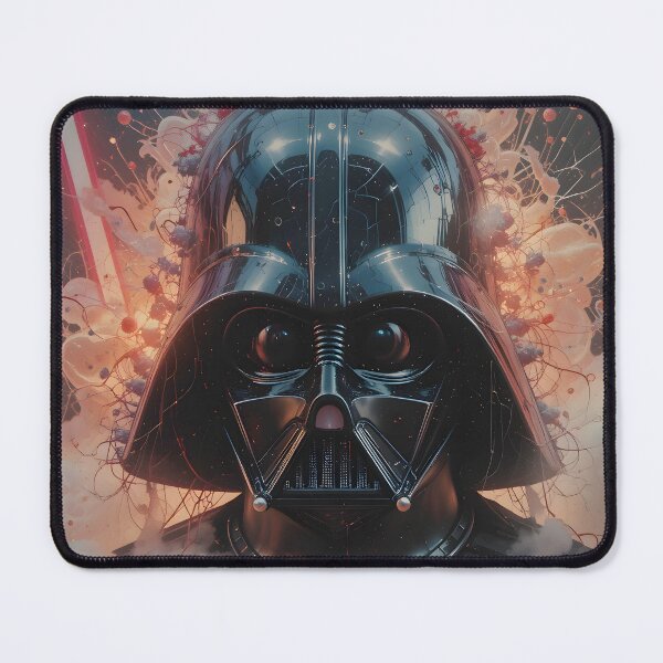 Item preview, Smoke Vader Chronicles Powerful Galactic Journeys Unfold Art designed and sold by ART ATTACK ZONE.