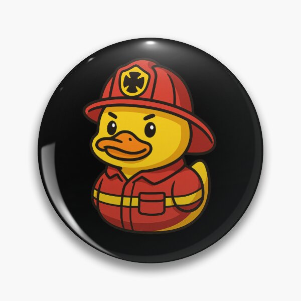 Item preview, Funny Duck Firefighter Fireman Animal Lover Boys Girls Kids designed and sold by rafaeltto.