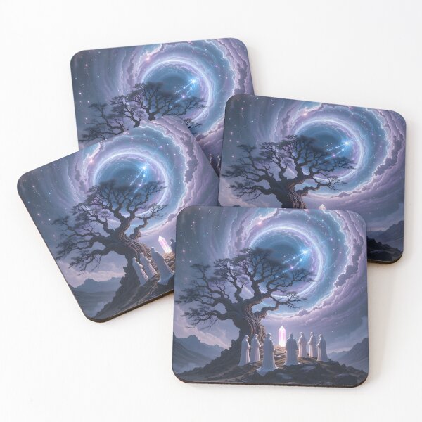 Item preview, Friends Epic Chronicles Powerful Galactic Journeys Unfold Art designed and sold by ART ATTACK ZONE.