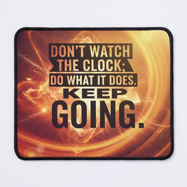 Item preview, Don't Watch the Clock - Success Poster designed and sold by DesignHavenCo.