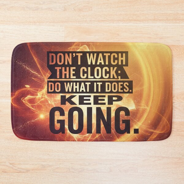 Item preview, Don't Watch the Clock - Success Poster designed and sold by DesignHavenCo.