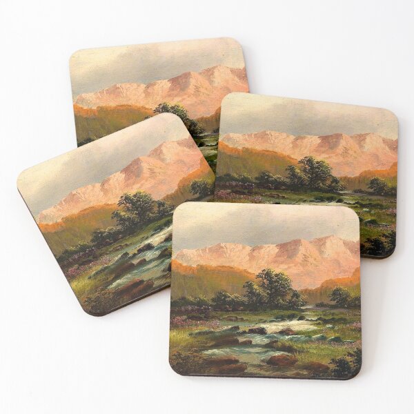 Item preview, Landscape With Mountains designed and sold by tomorrowsart.
