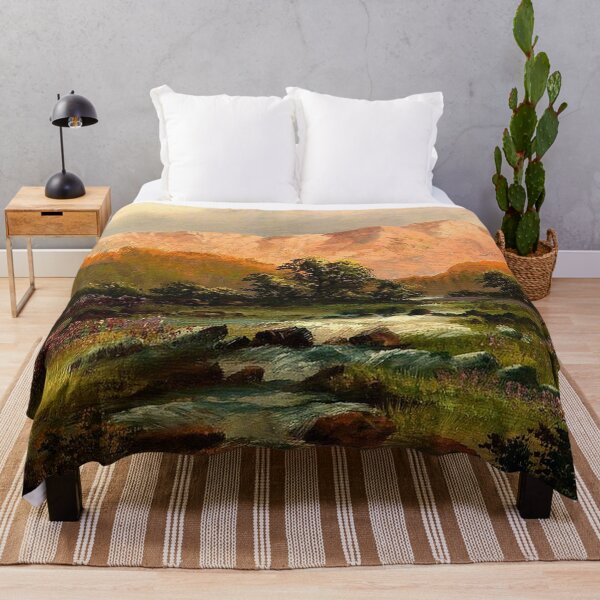 Item preview, Landscape With Mountains designed and sold by tomorrowsart.