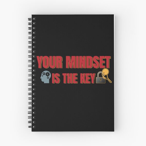 Item preview, Your Mindset is the Key T-Shirt  Positive Thinking Entrepreneur Mindset  Daily Motivation Tee designed and sold by Millionaireboss.