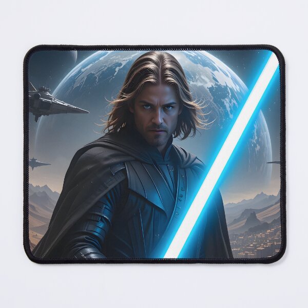 Item preview, Blue Epic Chronicles Powerful Galactic Journeys Unfold Art designed and sold by ART ATTACK ZONE.