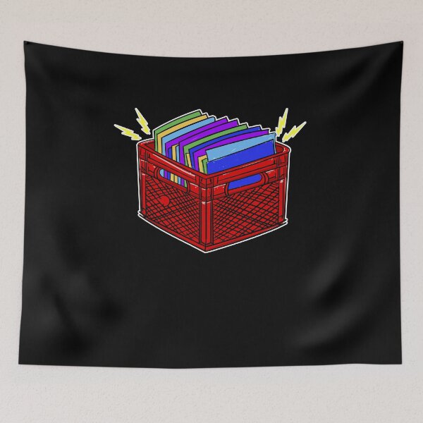 Item preview, Vinyl Records Box Crate Diggin designed and sold by Músico Ilustre.