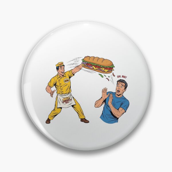 Item preview, Sandwich Guy Sticker designed and sold by AstronautShopy.