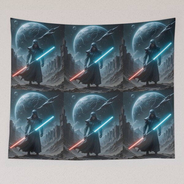 Item preview, John Epic Chronicles Powerful Galactic Journeys Unfold Art designed and sold by ART ATTACK ZONE.