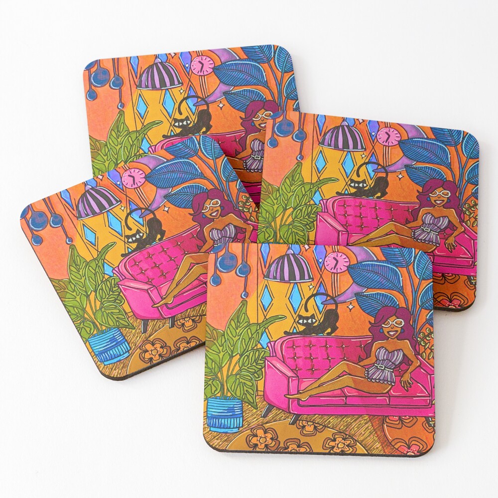 Item preview, Coasters (Set of 4) designed and sold by InspiredSimone.