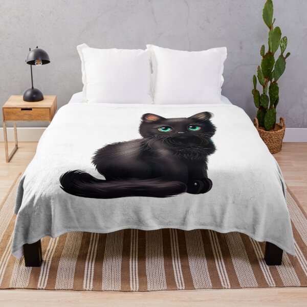 Item preview, Cute Black Cat designed and sold by MakeMemoryStore.