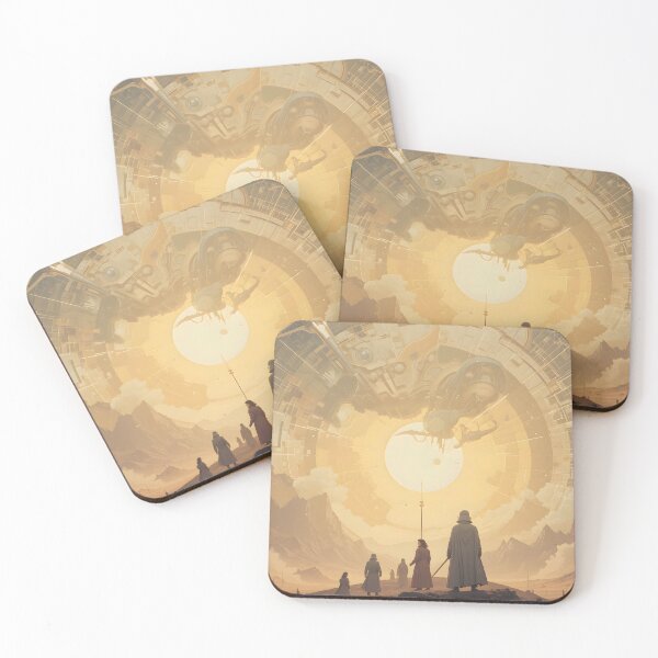 Item preview, God City Chronicles Powerful Galactic Journeys Unfold Art designed and sold by ART ATTACK ZONE.
