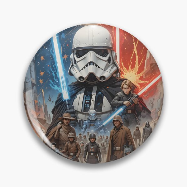Item preview, Star Wars Poster Powerful Galactic Journeys Unfold Art designed and sold by ART ATTACK ZONE.