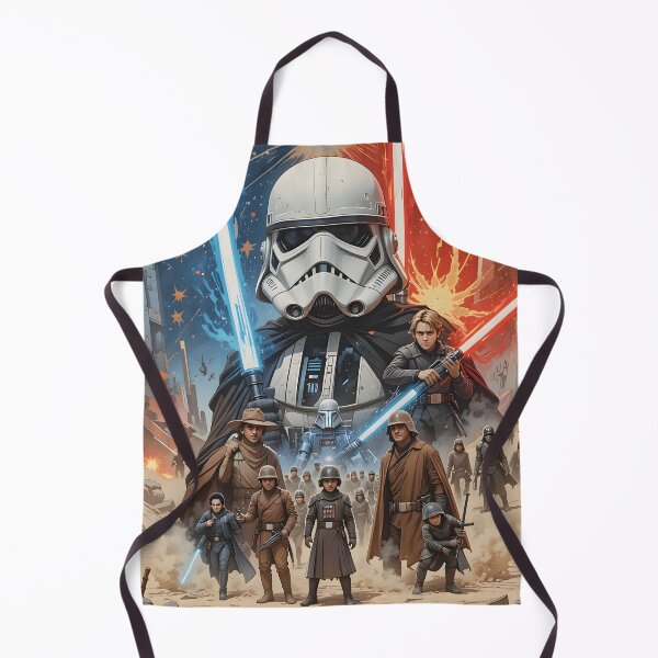 Item preview, Star Wars Poster Powerful Galactic Journeys Unfold Art designed and sold by ART ATTACK ZONE.