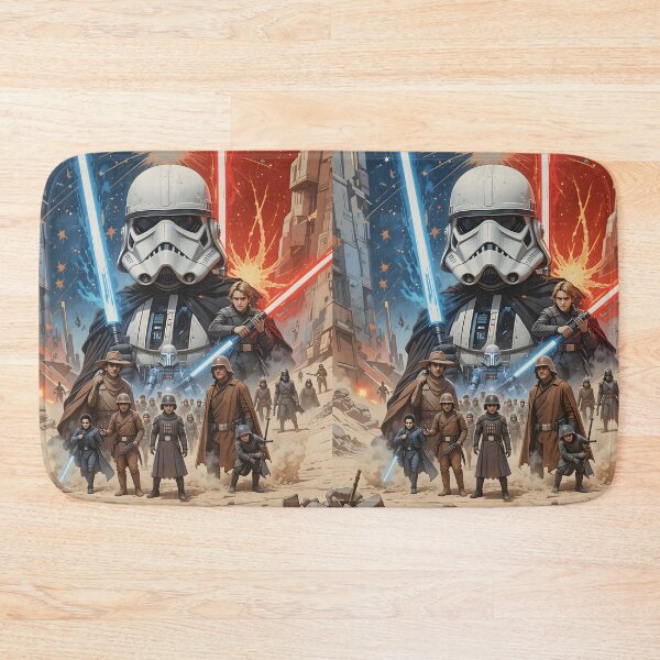 Item preview, Star Wars Poster Powerful Galactic Journeys Unfold Art designed and sold by ART ATTACK ZONE.