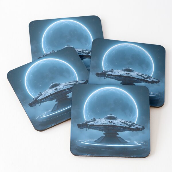 Item preview, Spaceship War Chronicles Powerful Galactic Journeys Unfold Art designed and sold by ART ATTACK ZONE.