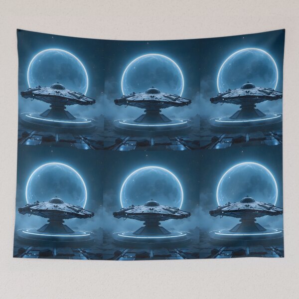 Item preview, Spaceship War Chronicles Powerful Galactic Journeys Unfold Art designed and sold by ART ATTACK ZONE.