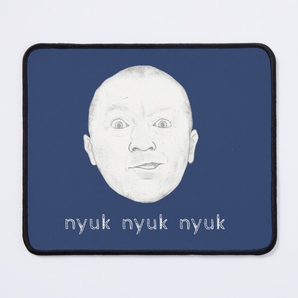 Item preview, Nyuk Nyuk Face Pencil Sketch | PERFECT GIFT FOR YOU AND FRIENDS designed and sold by MarcPierson.
