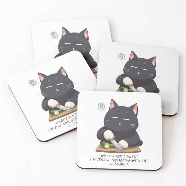Item preview, Feline Dining designed and sold by softnotestoyou.