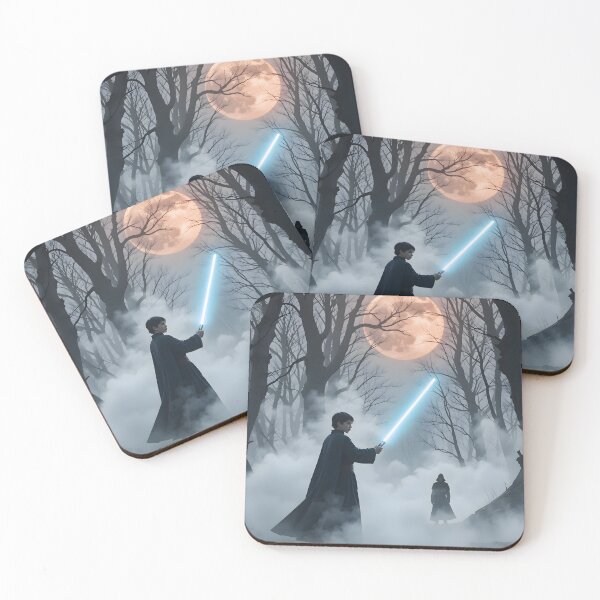 Item preview, Wood Epic Chronicles Powerful Galactic Journeys Unfold Art designed and sold by ART ATTACK ZONE.