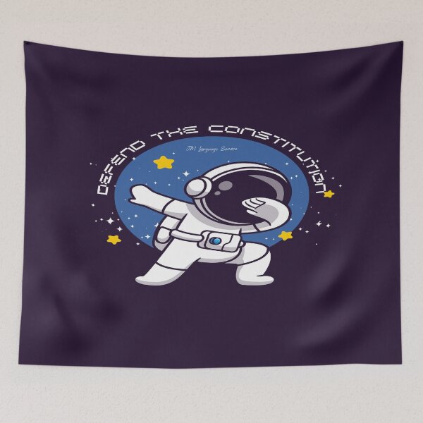 Item preview, Defend the Constitution – Space Edition designed and sold by JM Language Service.