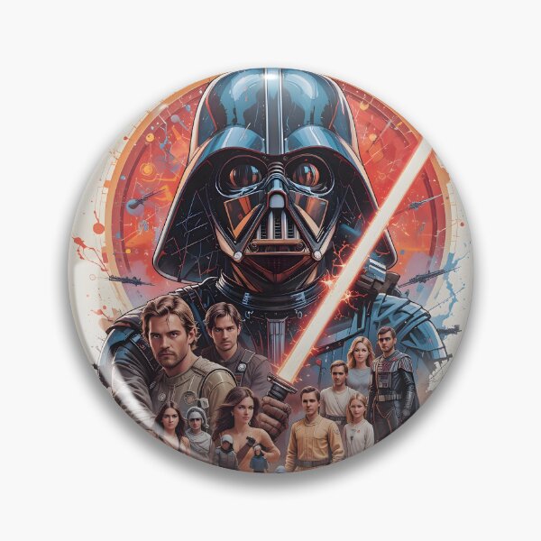 Item preview, Star Wars Characters Powerful Galactic Journeys Unfold Art designed and sold by ART ATTACK ZONE.