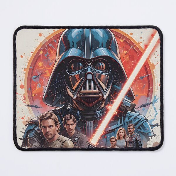 Item preview, Star Wars Characters Powerful Galactic Journeys Unfold Art designed and sold by ART ATTACK ZONE.