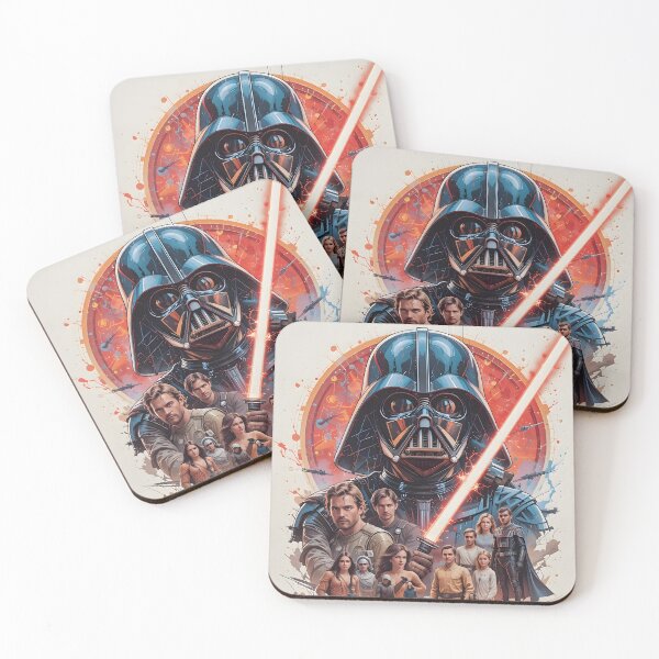 Item preview, Star Wars Characters Powerful Galactic Journeys Unfold Art designed and sold by ART ATTACK ZONE.